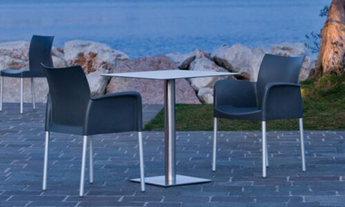 Ice, poltroncina per l'arredo indoor e outdoor