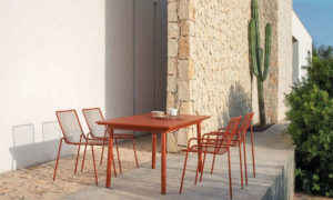 Plus4, tavolo allungabile per l'arredo outdoor