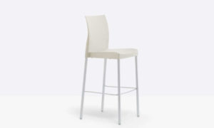 Ice, sgabello impilabile per l'arredo indoor e outdoor