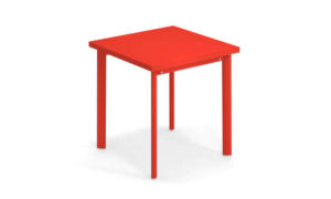 Star, tavolo quadrato per l'arredo giardino