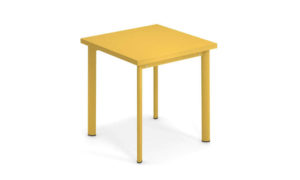 Star, tavolo quadrato per l'arredo giardino