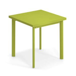 Star, tavolo quadrato per l'arredo giardino