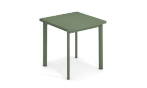 Star, tavolo quadrato per l'arredo giardino