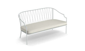 Como, divano due posti per l'arredo outdoor