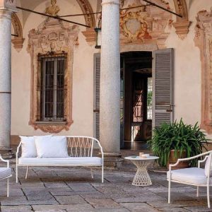 Como, poltrona da giardino e l'arredo outdoor