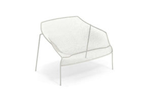 Heaven, poltrona in acciaio per l’arredo outdoor