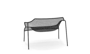 Heaven, poltrona in acciaio per l’arredo outdoor