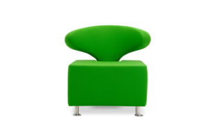 Ella, poltrona moderna per l'arredo indoor