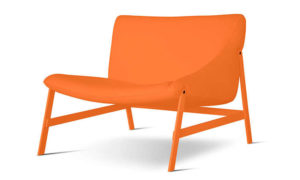 Hammock, poltrona in fibra di dacron per l'arredo indoor