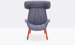 ILA, poltrona moderna per l'arredo indoor
