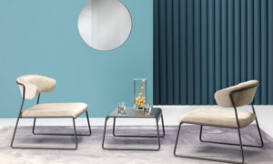 Lisa Lounge, poltrona lounge per l'arredo indoor