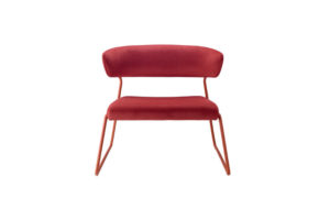 Lisa Lounge, poltrona lounge per l'arredo indoor