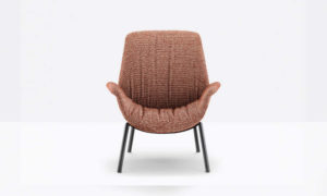 ILA, poltrona moderna per l'arredo indoor