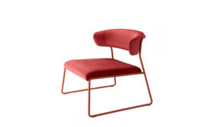 Lisa Lounge, poltrona lounge per l'arredo indoor