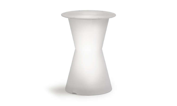 Gamba Dot, tavolo luminoso per l'arredo indoor e outdoor 