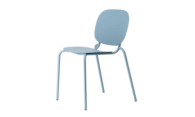 Si-Si, sedia impilabile per uso interno ed esterno