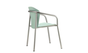 Finn Metal Wood, sedia contract per spazi interni