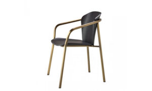 Finn Metal Wood, sedia contract per spazi interni