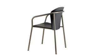Finn Metal Wood, sedia contract per spazi interni