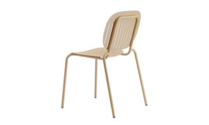 Si-Si Barcode, sedia impilabile per l'arredo indoor e outdoor