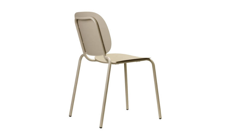 Si-Si, sedia impilabile per uso interno ed esterno