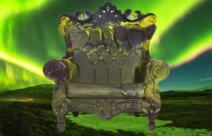 Queen Loves Nature, poltrona moderna per spazi esterni
