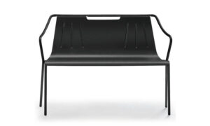 Ola, panca a due posti per l'arredo outdoor