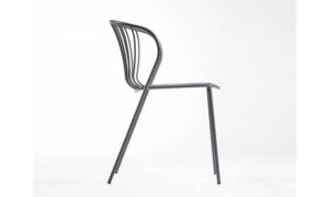 Amitha, sedia outdoor con o senza braccioli