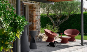 Fade Coffee, tavolo basso con o senza illuminazione