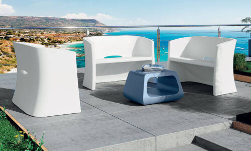 Breeze, divano due posti per l'arredo outdoor