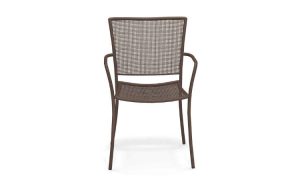 Athena, sedia con braccioli per l'arredo outdoor