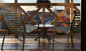 Doga Relax, poltroncina per l'arredo di spazi esterni