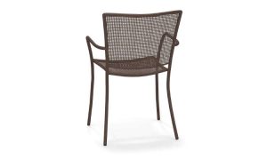 Athena, sedia con braccioli per l'arredo outdoor