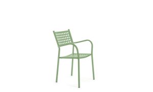 Alice, sedia in metallo per l'arredo outdoor