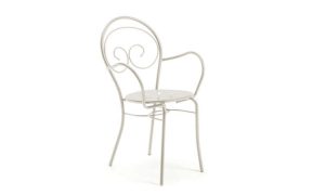 Mimmo, sedia con o senza braccioli per l'arredo outdoor