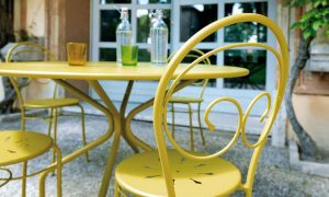 Mimmo, sedia con o senza braccioli per l'arredo outdoor