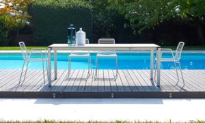 Pranzo, tavolo allungabile per l'arredo indoor e outdoor