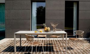 Pranzo, tavolo allungabile per l'arredo indoor e outdoor