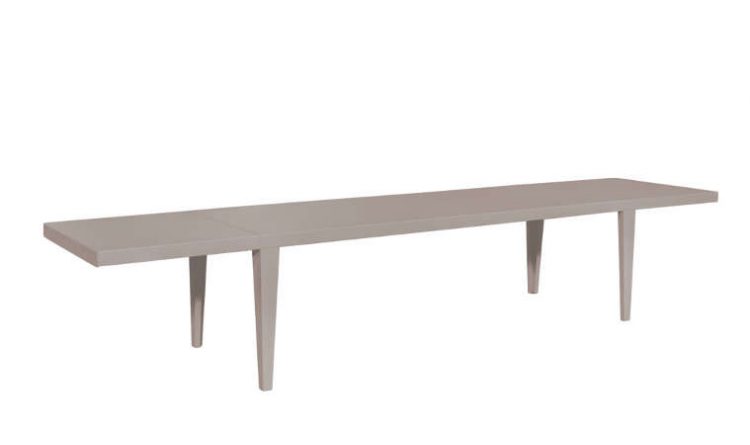 Skyline, tavolo allungabile per l’arredo da giardino