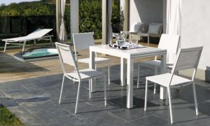 Sofy, tavolo allungabile per l'arredo giardino