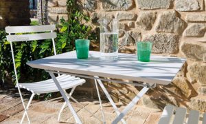Step, tavolo pieghevole per l'arredo outdoor