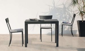 Sofy, tavolo allungabile per l'arredo giardino