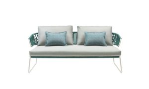 Lisa, divano due posti per l'arredo outdoor