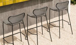 Apero, sgabello moderno per l'arredo outdoor