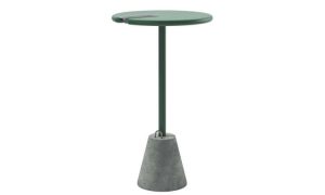 Set-Up, tavolo bar a basamento centrale per l’arredo outdoor