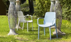Ginevra, sedia moderna per l'arredo indoor e outdoor
