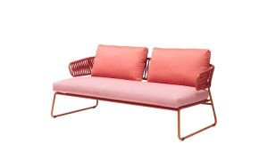 Lisa, divano due posti per l'arredo outdoor