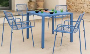 Nova, tavolo ristorante per l'arredo indoor e outdoor
