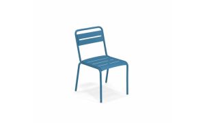 Star, sedia in alluminio per l'arredo giardino