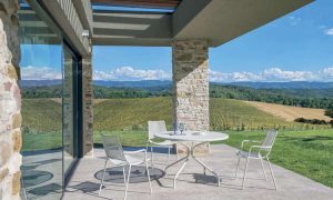 Cambi, tavolo classico per l'arredo outdoor